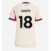 Liverpool Cody Gakpo #18 Bortedrakt Kvinner 2025-26 Kortermet